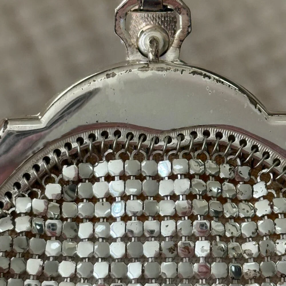 Vintage Mesh Bag by Whiting & Davis Co - Picture 7 of 8